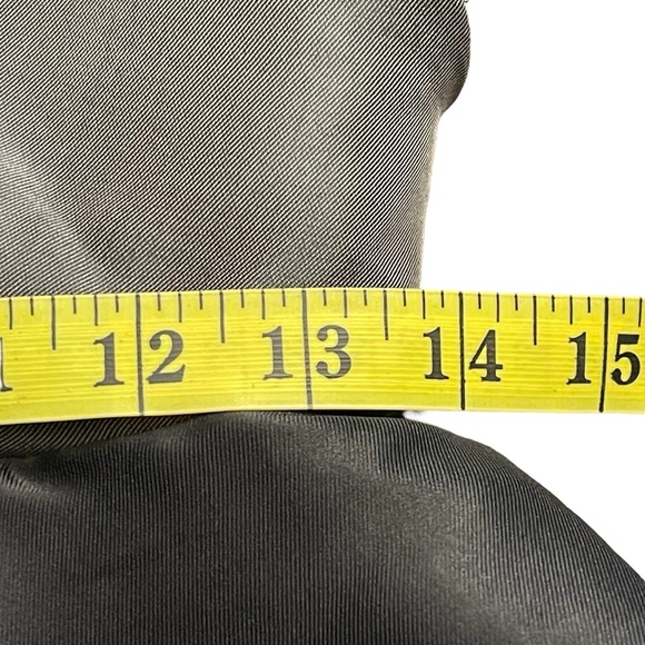 Lida Baday Grey/Black Silk Top Strapless Party Dress (4-6) - Picture 10 of 14